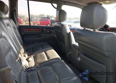 2001 Lexus Lx 470 из США, поврежденный, VIN JTJHT00W513509688